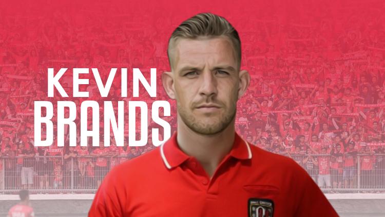 Ilsutrasi Kevin Brands mengenakan jersey Bali United. Copyright: Grafis: Eli Suhaeli/INDOSPORT