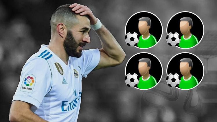 Karim Benzema. - INDOSPORT