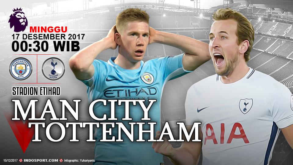 Prediksi Manchester City vs Tottenham Hotspur Copyright: Grafis:Yanto/Football265.com