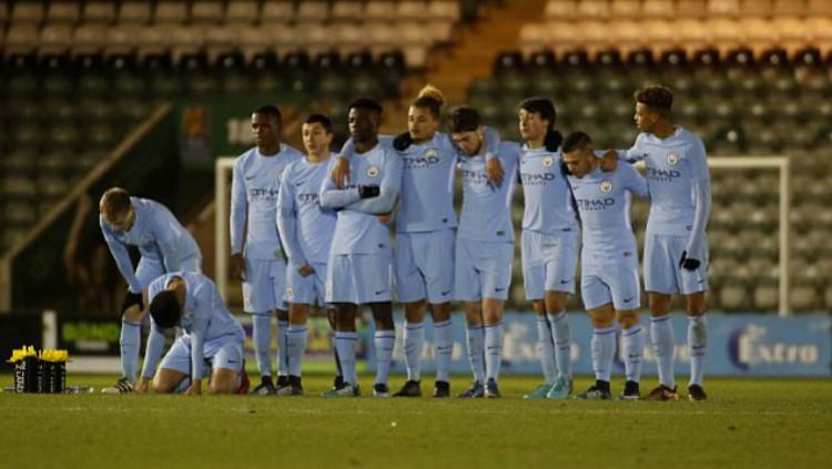 Manchester City U-18 tampil cukup buruk musim ini. Copyright: INDOSPORT