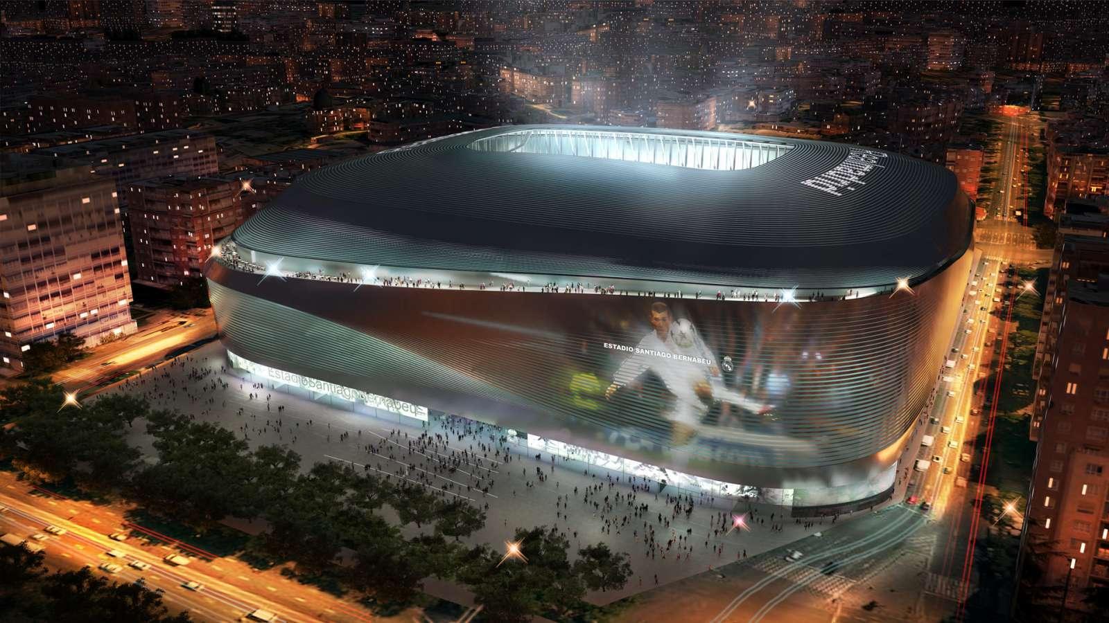 Rancangan renovasi Bernabeu Copyright: -