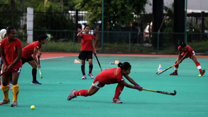 Timnas Hoki saat Pelatnas. Copyright: Kabarnusa.com