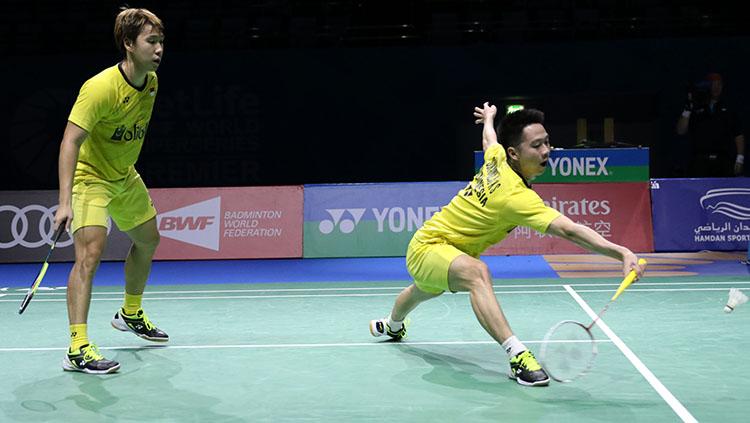 Melihat kembali aksi menakjubkan dari pasangan ganda putra Indonesia, Kevin Sanjaya/Marcus Gideon yang buat pasangan China frustasi.