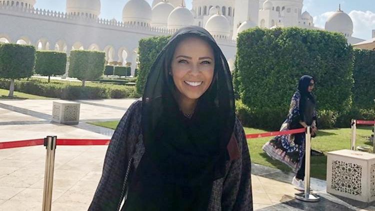 Andrea Salas istri Keylor Naavas. Copyright: Twitter