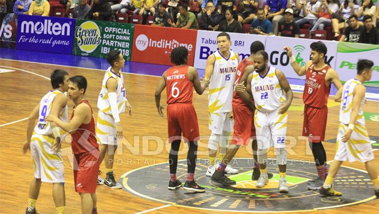 Garuda Bandung vs Siliwangi Bandung. Copyright: INDOSPORT/Arif Rahman