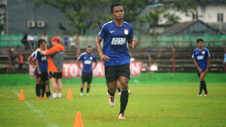Ridwan Tawainella, penyerang PSM Makassar musim 2017 Copyright: Internet