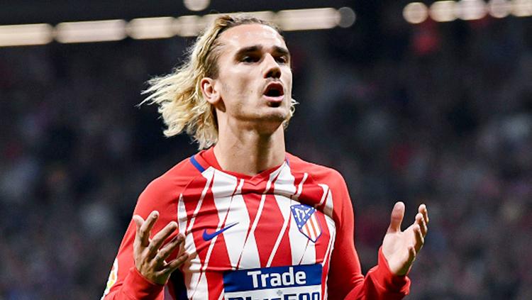 Penyerang Atletico Madrid, Antoine Griezmann.