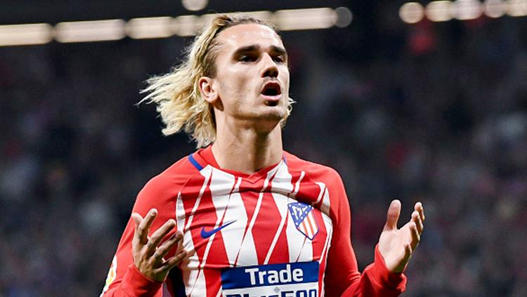 Penyerang Atletico Madrid, Antoine Griezmann. Copyright: INDOSPORT