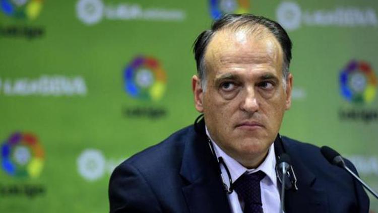 Presiden La Liga, Javier Tebas. Copyright: Internet