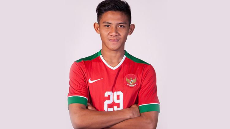 Bek kiri timnas U-19, Firza Andika. Copyright: Instagram