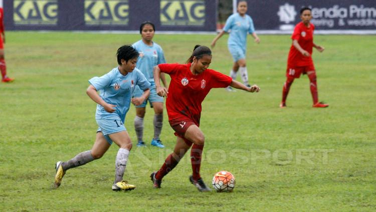 Persijap Kartini ditahan imbang Football Plus Bandung Copyright: Zainal Hasan/INDOSPORT