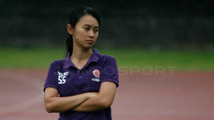 Pelatih Football Plus Sicilia Setiawan Copyright: Zainal Hasan/INDOSPORT