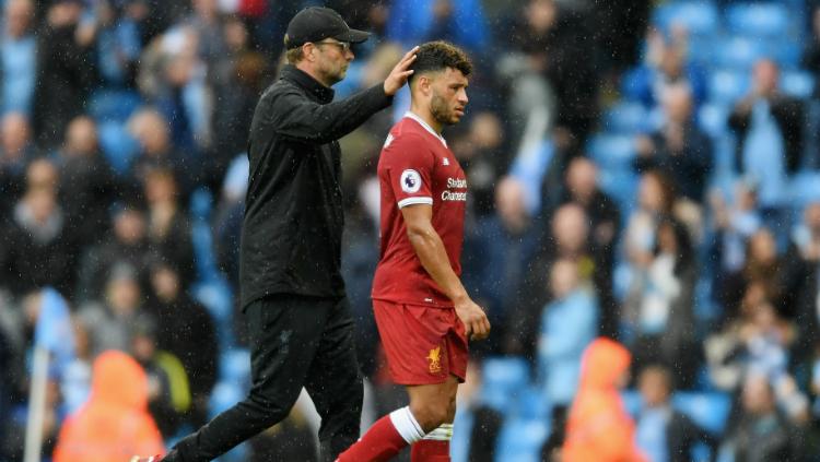 Oxlade-Chamberlain dan Jurgen Klopp Copyright: INDOSPORT