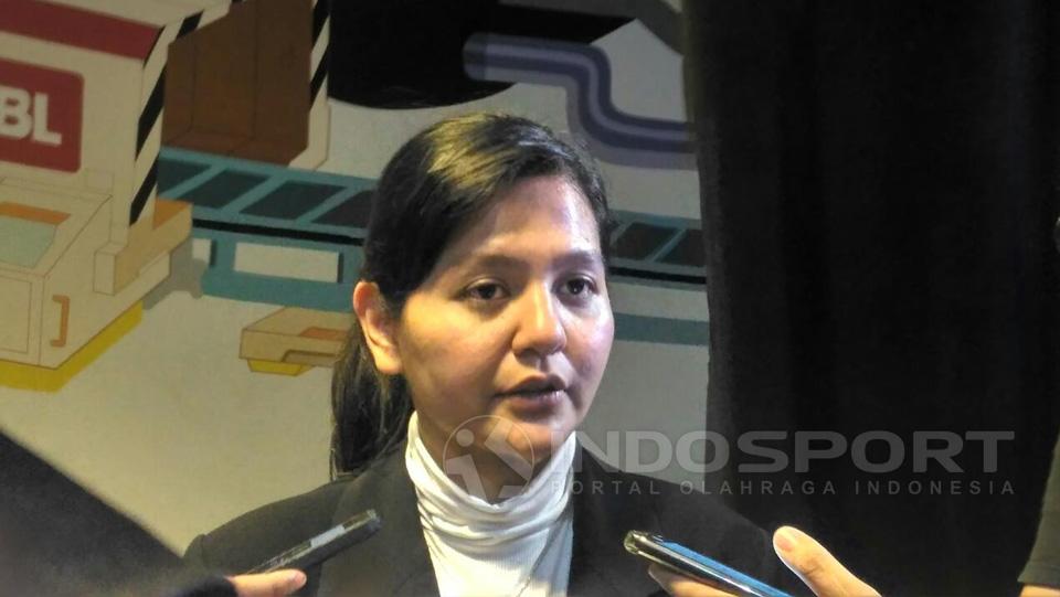 Ratu Tisha Sekjen PSSI Copyright: Petrus Manus DaYerimon/Indosport.com