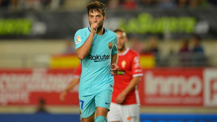 Jose Arnaiz, penyerang Barcelona B. Copyright: Internet