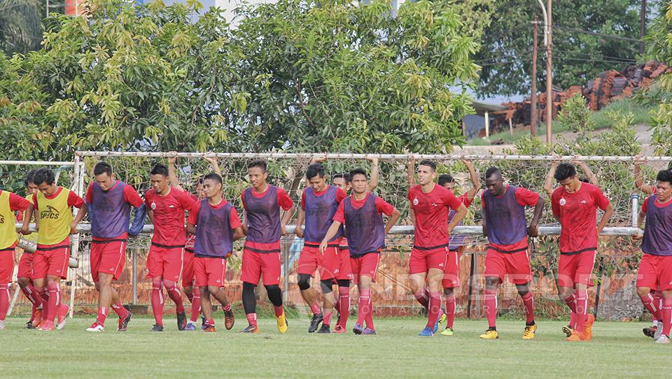 Suasana latihan Persija Copyright: Wildan Hamdani/Indosport.com