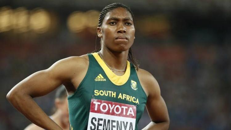 Caster Semenya, Pelari Afrika Selatan yang Kelainan Hormonnya Terus Dipermasalahkan.