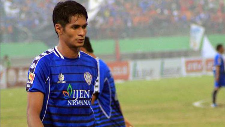 Muhammad Ridhuan, saat masih membela Arema.