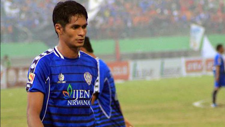 Muhammad Ridhuan, saat masih membela Arema. - INDOSPORT