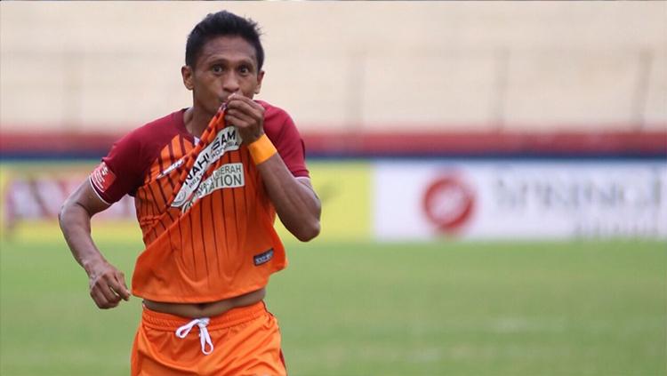 Ricky Akbar Ohorella saat masih membela Borneo FC. Copyright: Borneo FC