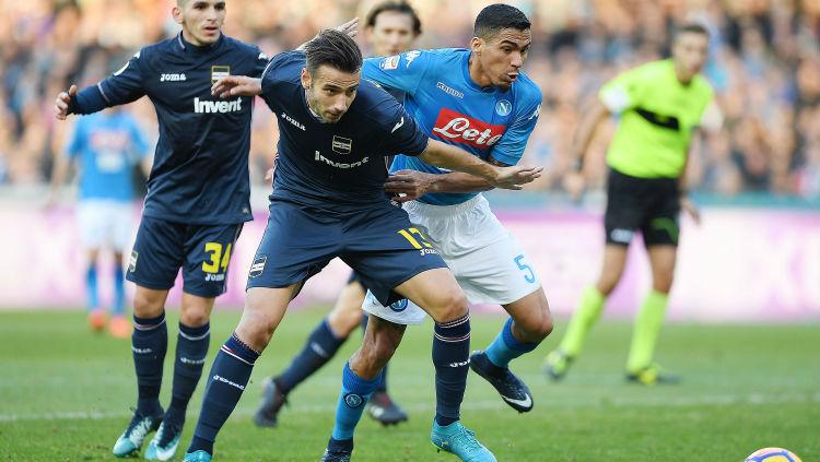 Napoli vs Sampdoria Copyright: INDOSPORT