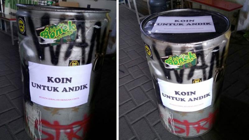 Koin untuk Andik Copyright: Green Nord