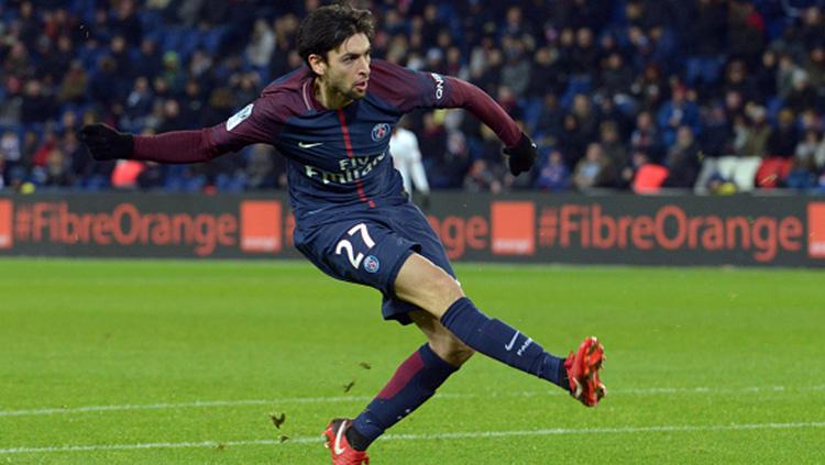 Gelandang PSG, Javier Pastore. Copyright: INDOSPORT