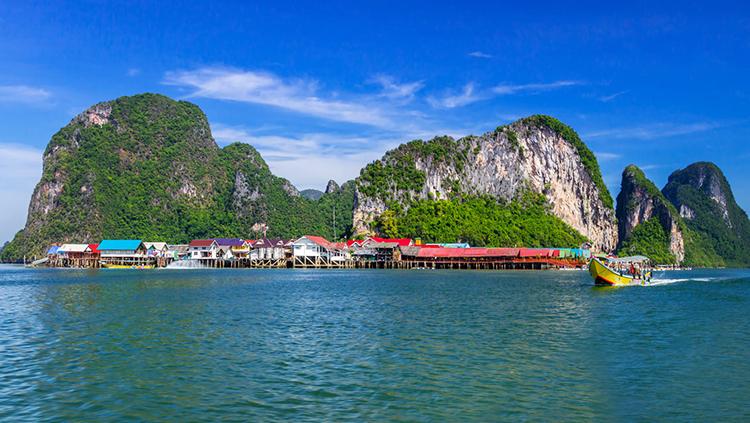 Daerah Koh Panyee di Selatan Thailand. Copyright: phuket.com