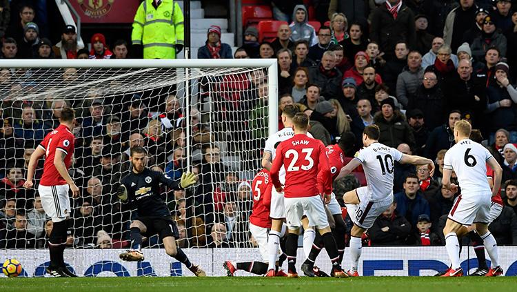 Manchester United vs Burnley Copyright: INDOSPORT