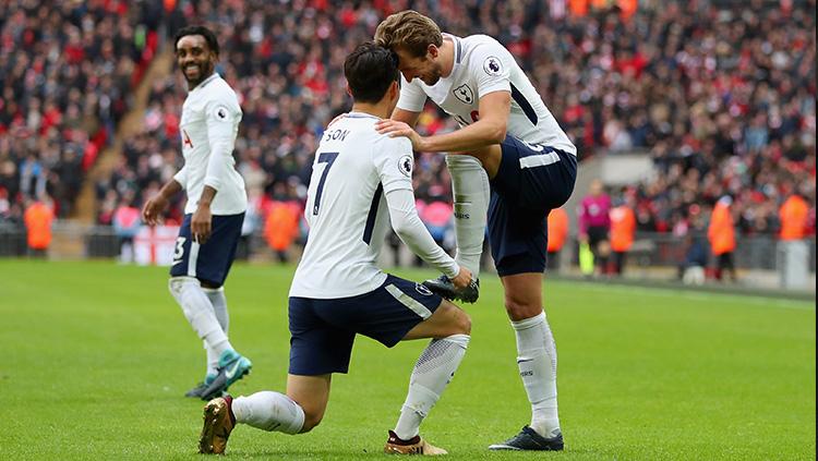 Duet maut Tottenham Hotspur, Harry Kane dan Son Heung-min berpotensi menjadi duet terbaik Liga Inggris mengalahkan duet Didier Drogba dan Frank Lampard.