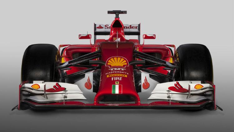 2014 Ferrari F14T. - INDOSPORT