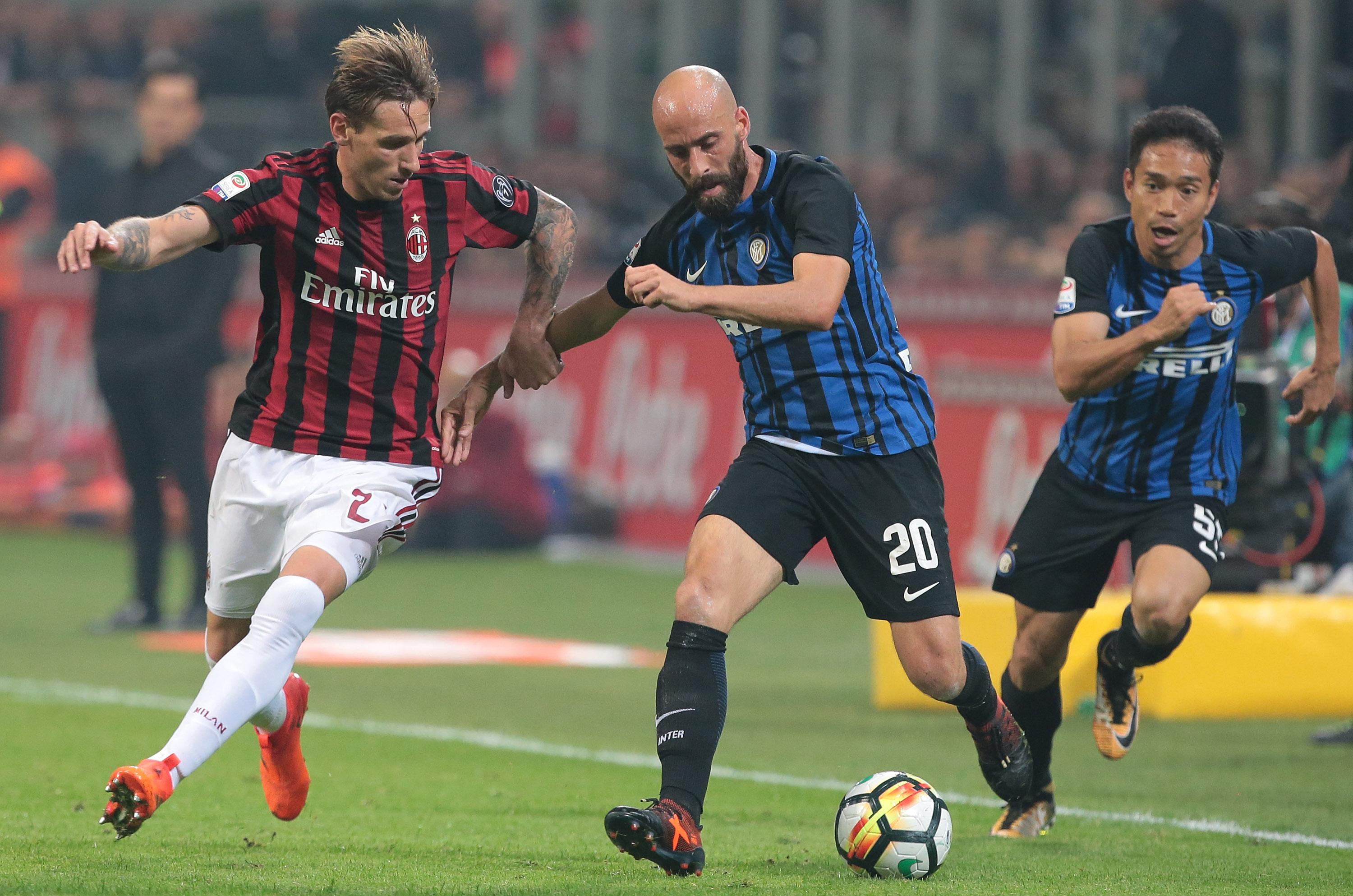 AC Milan vs Inter Milan. Copyright: INDOSPORT