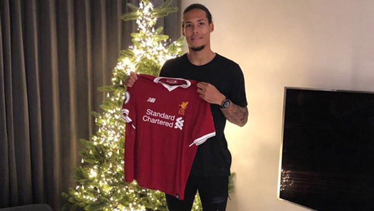 Virgil van Dijk resmi ke Liverpool.