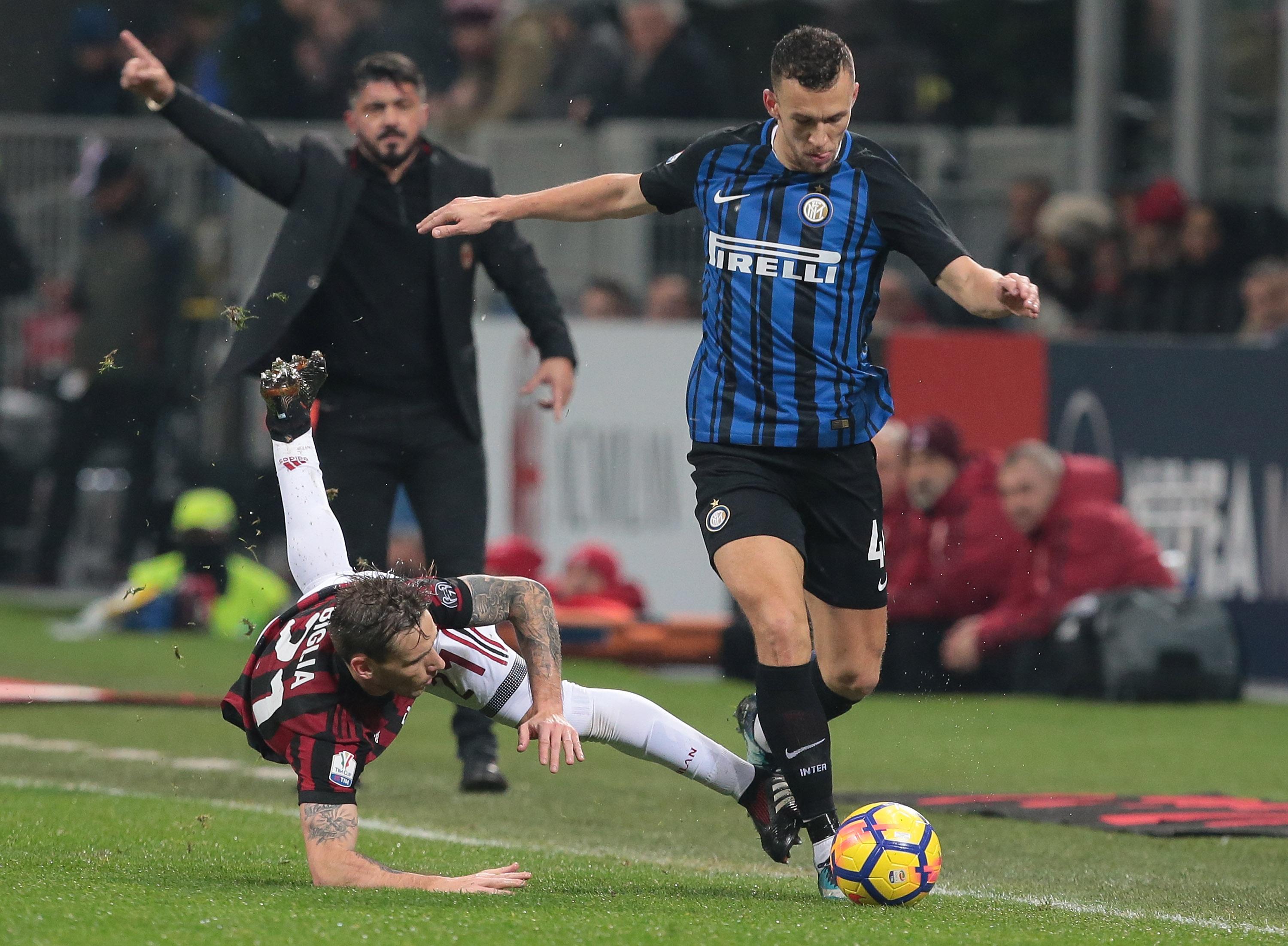 Ivan Perisic saat mengejar bola. Copyright: INDOSPORT