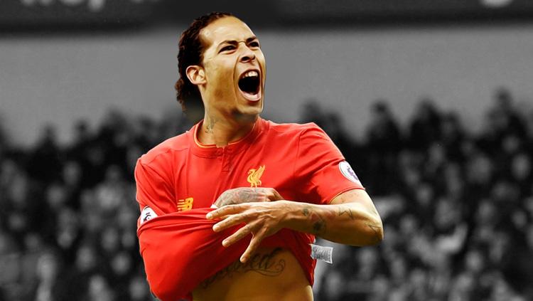 Virgil Van Dijk resmi gabung Liverpool. Copyright: Grafis: Eli Suhaeli/INDOSPORT