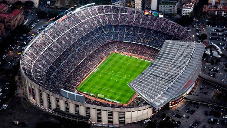 Camp Nou di Spanyol. Copyright: Istimewa