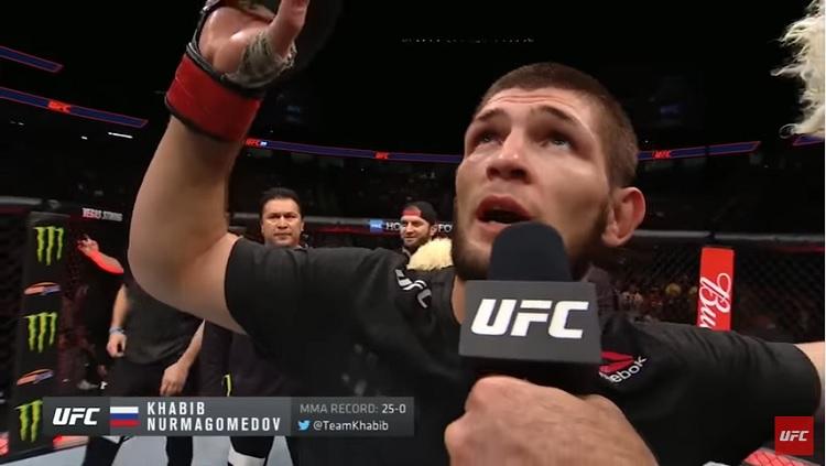 Petarung UFC, Khabib Nurmagomedov. - INDOSPORT