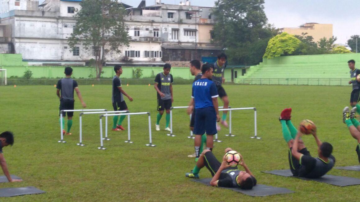 Latihan perdana skuat PSMS Medan Copyright: INDOSPORT