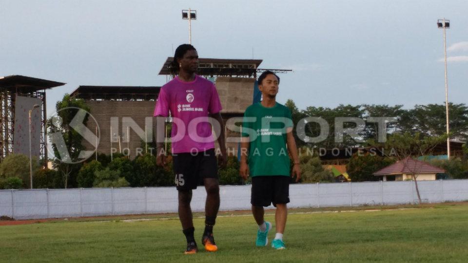 Bio Paulin latihan terpisah. Copyright: INDOSPORT/M.Effendi