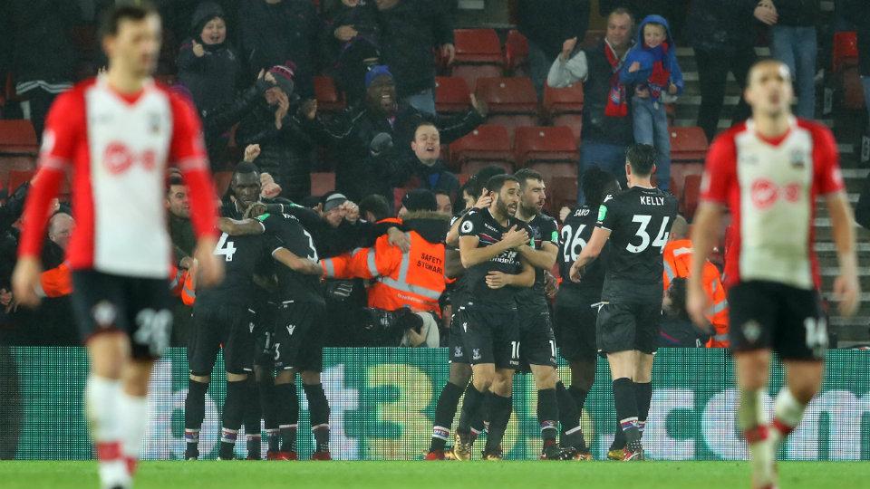 Southampton vs Crystal Palace. Copyright: Getty Images