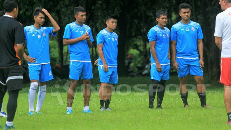 Sesi Latihan Arema FC Copyright: Ian Setiawan/INDOSPORT