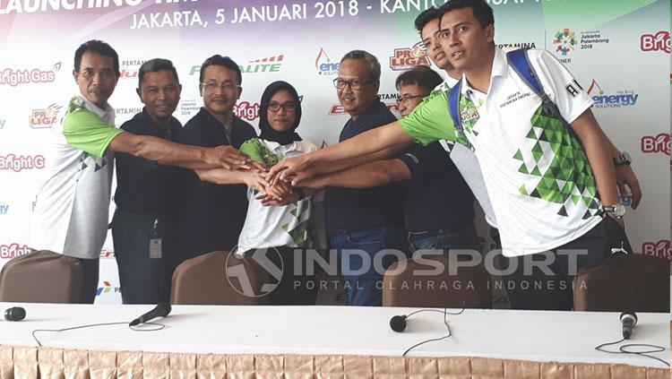 Launching Tim Jakarta Pertamina Energi Copyright: Zainal Hasan/INDOSPORT