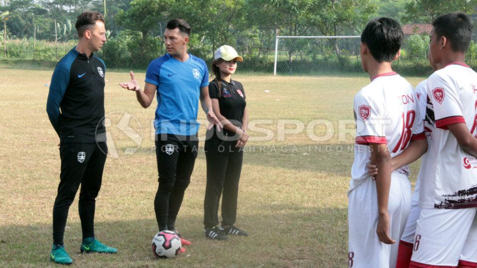 Patrick Ghigani, pelatih baru Persijap Jepara.