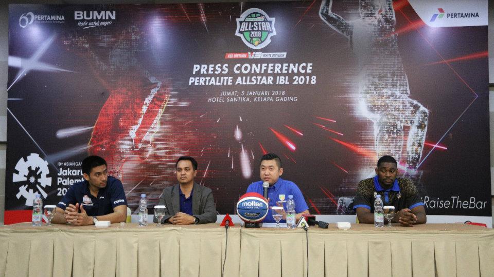 Jumpa pers IBL All Star 2018. Copyright: Media IBL