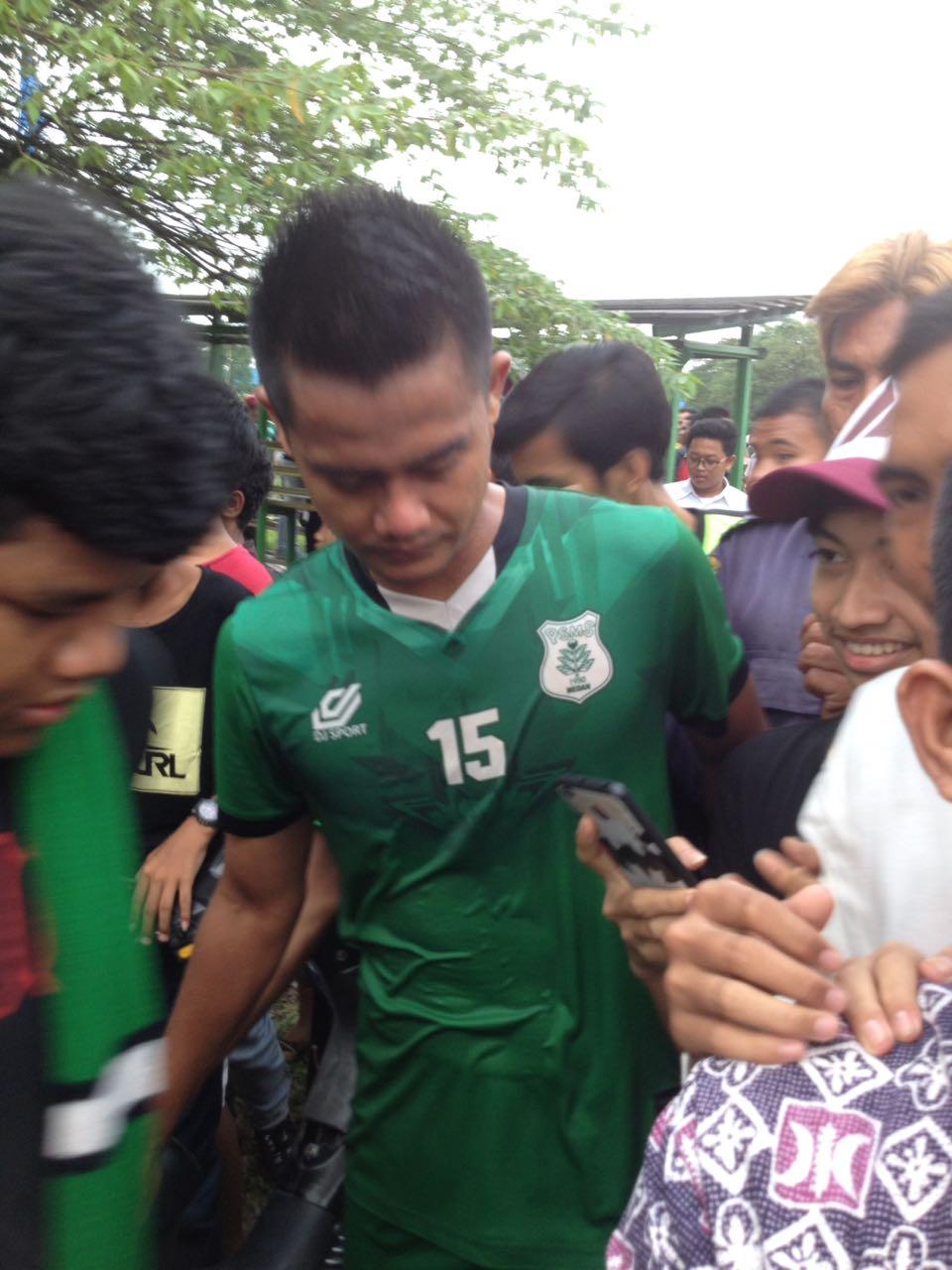 M. Roby bergabung dengan PSMS Megan Copyright: INDOSPORT