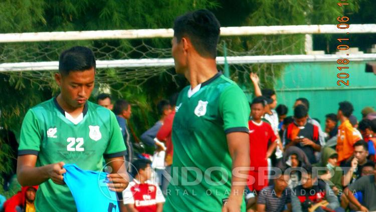 Sesi latihan PSMS Medan. Copyright: Kesuma Ramadhan/INDOSPORT