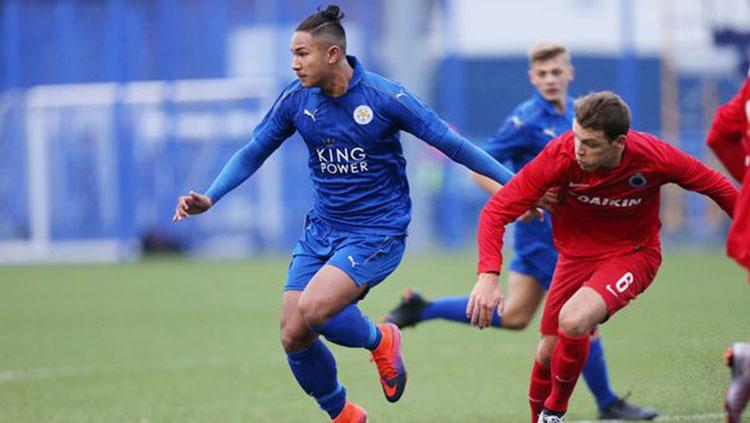 Faiq Bolkiah saat memperkuat Leicester City. Copyright: Leicester City