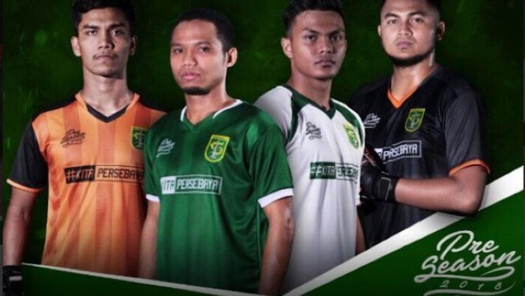 Jersey pramusim Persebaya 2018 Copyright: emosijiwaku.com