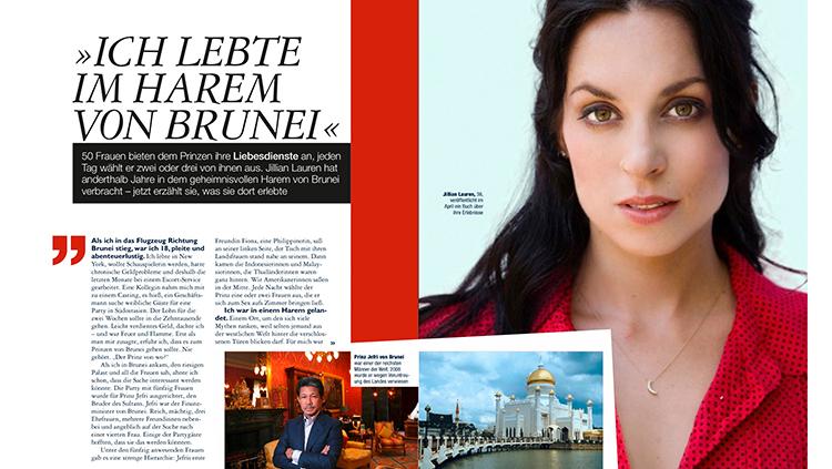 Perempuan simpanan Jefri Bolkiah, Jillian Lauren. Copyright: Istimewa