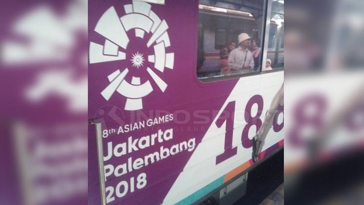 Asian Games 2018 di Commuter Line.
